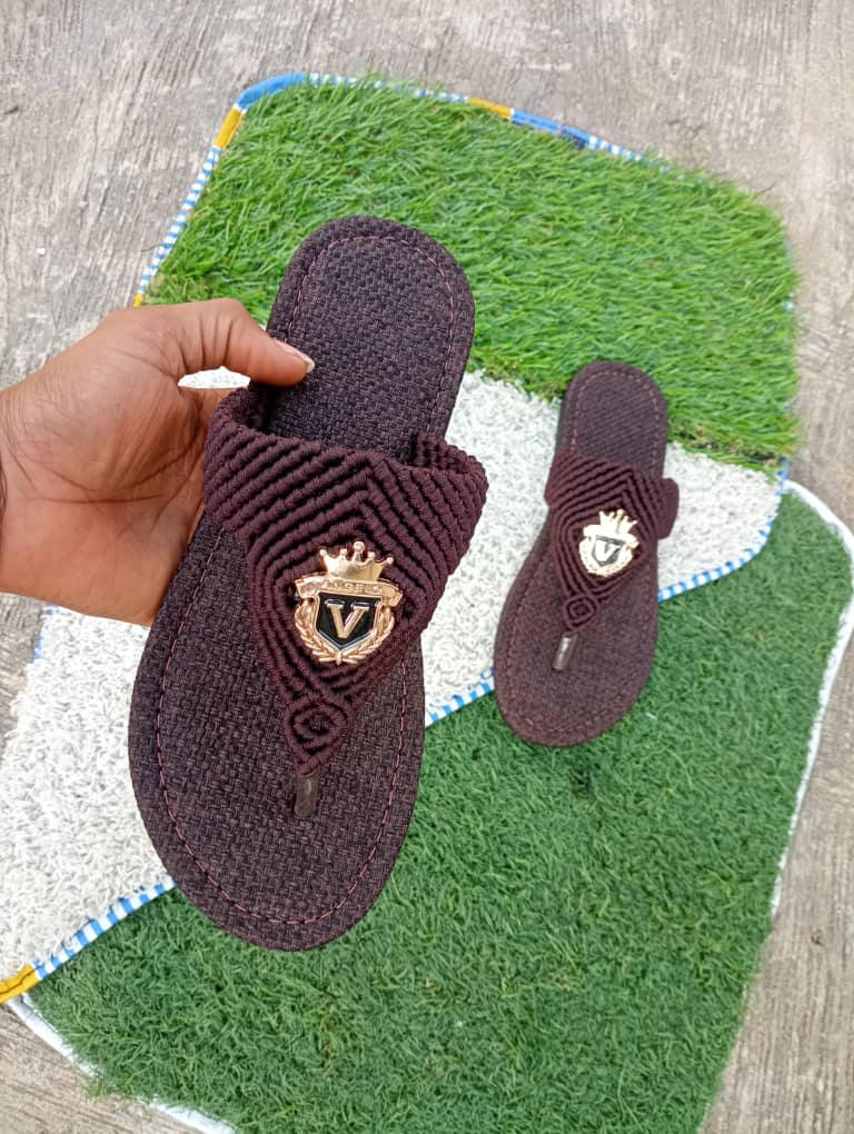 Handwoven footwear 