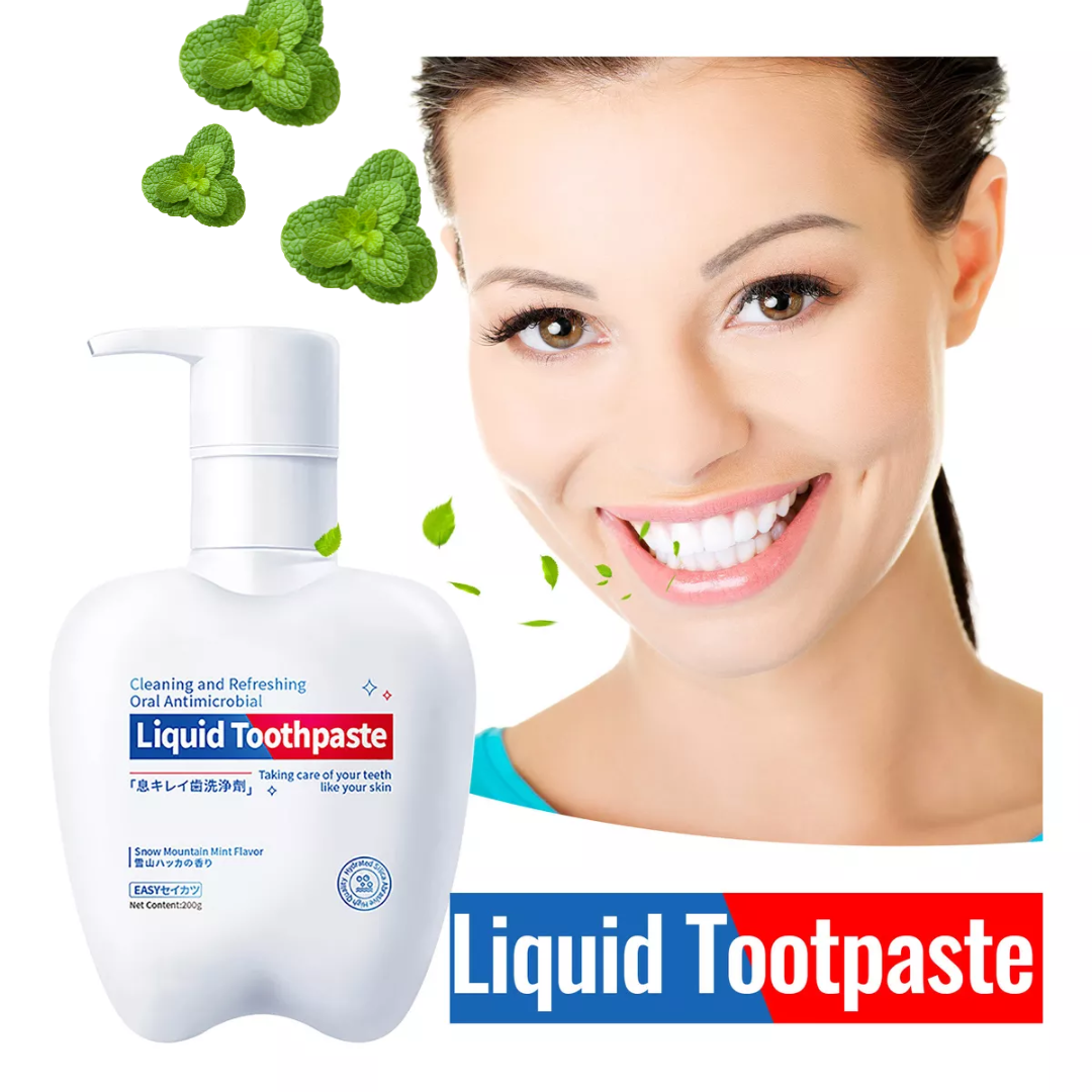 Dentifrice de pompage de blanchiment probiotique.